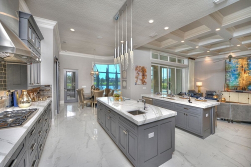 Florida Custom Home - Kitchen