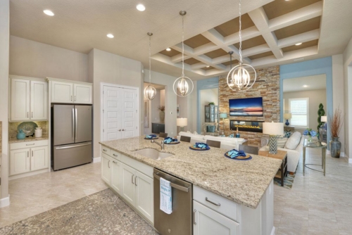 Florida Custom Home - Kitchen